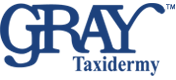 gray taxidermy logo